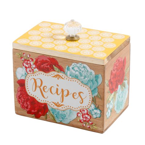 personalized metal recipe box|target recipe box.